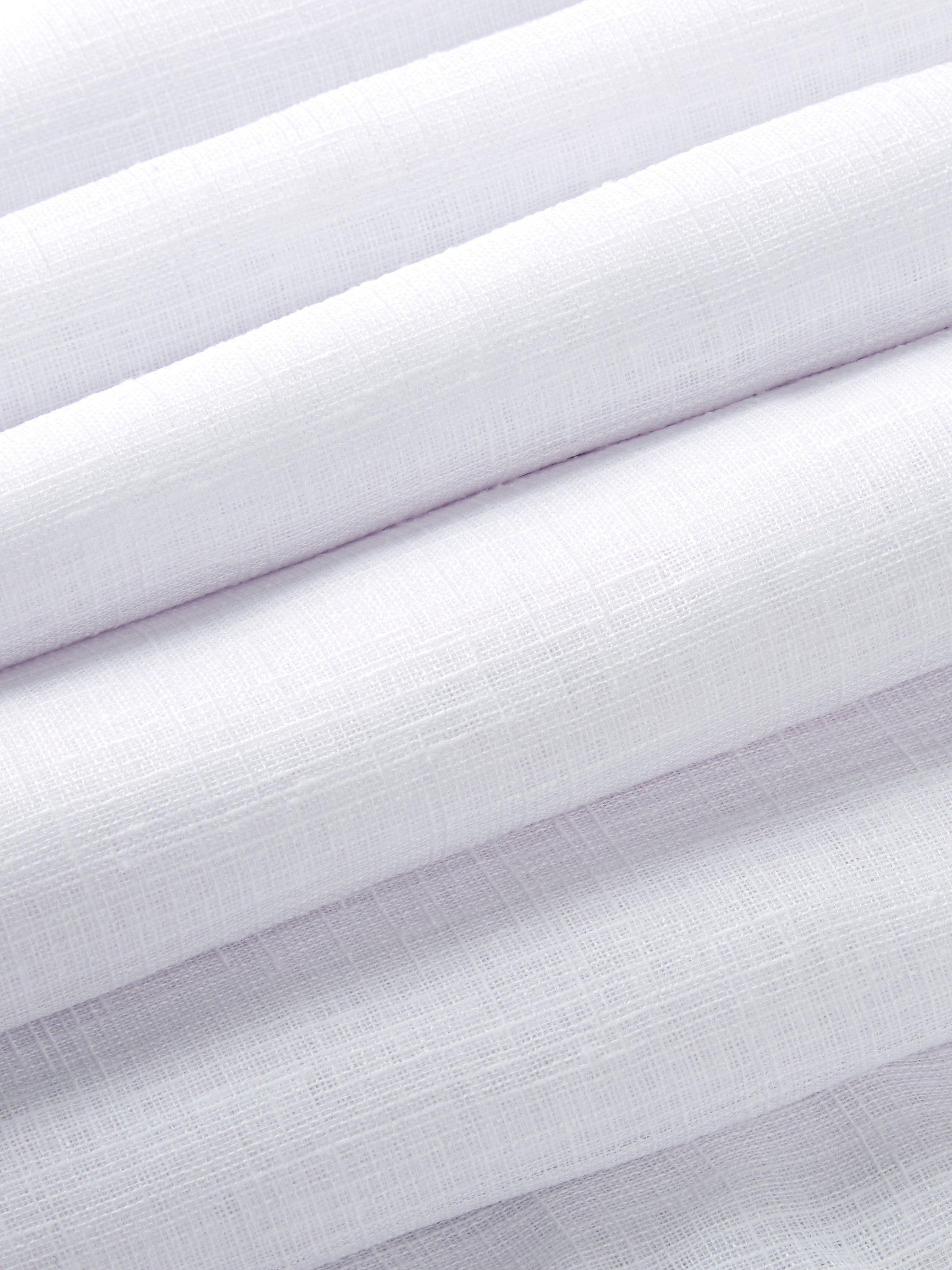 Deyron Kedleston voile fabric white 300cm - British product