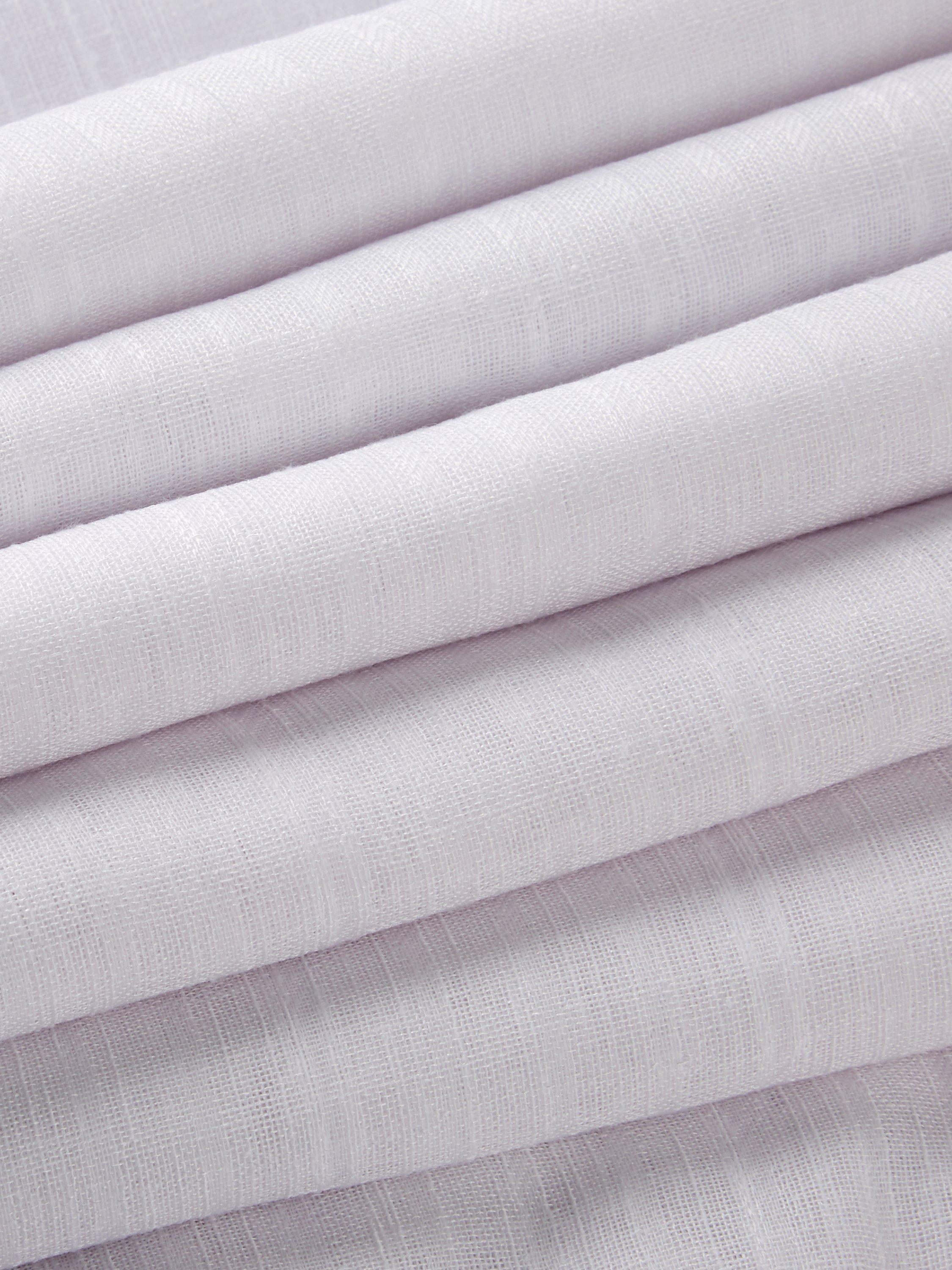 Deyron York hvitt voile stoff, UK-versjon