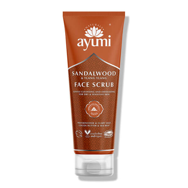 Ayumi Naturals Ylang Ylang & Sandalwood Face Scrub 125ml GOODS Superdrug   