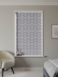Next grey Lattice Geo roller blind, UK version