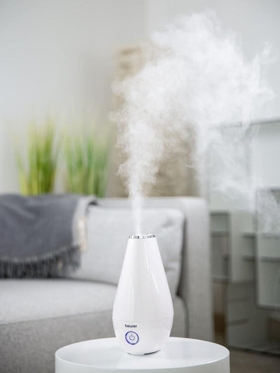 Beurer 2-in-1 Luftbefeuchter Aroma-Diffusor Weiß