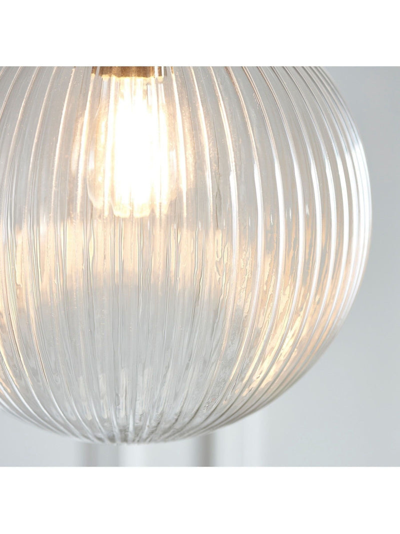 Gallery Home brass Rejjie pendant ceiling light 25cm (British brand)