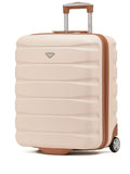 Flight Knight Pink 2-Wheel ABS Hard Case Cabin Suitcase 56x45x25cm
