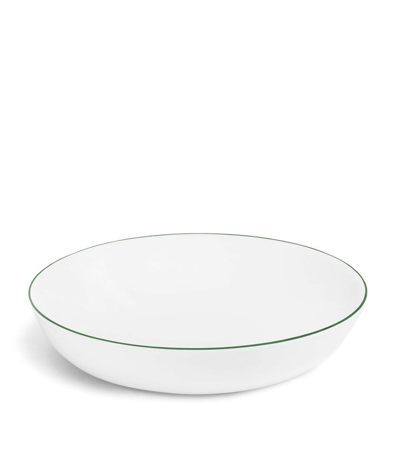 Richard Brendon large bone china line coupe bowl 24cm, imported from the UK