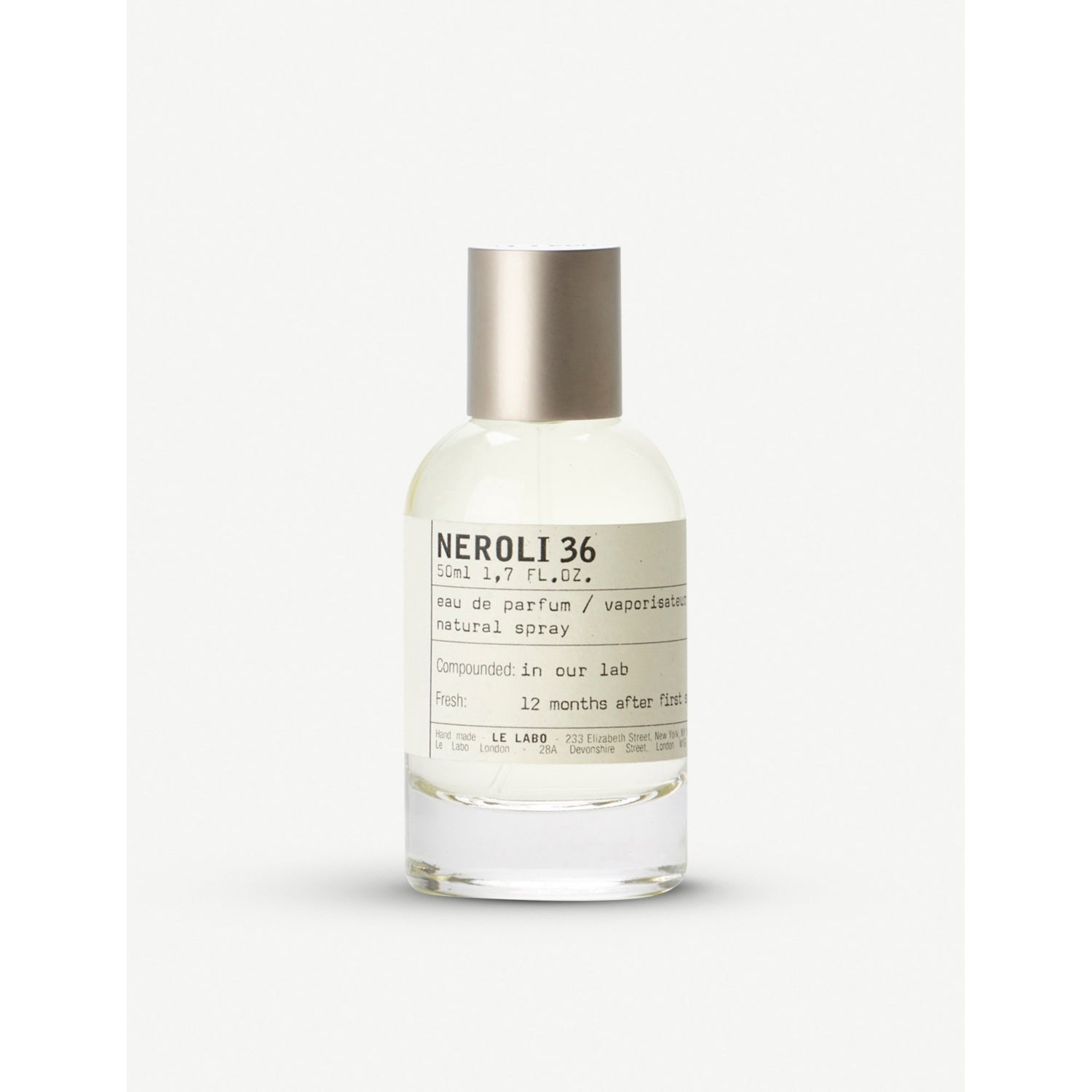 Le Labo Neroli 36 eau de parfum 50ml and 100ml, UK version