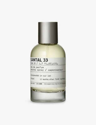 Le Labo Santal 33 eau de parfum, UK version