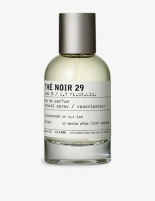Le Labo Thé Noir 29 eau de parfum, imported from the UK