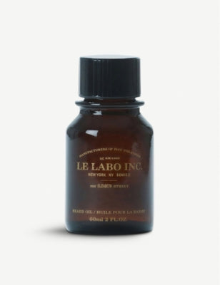 Le Labo beard oil 60ml grooming product, imported from the UK