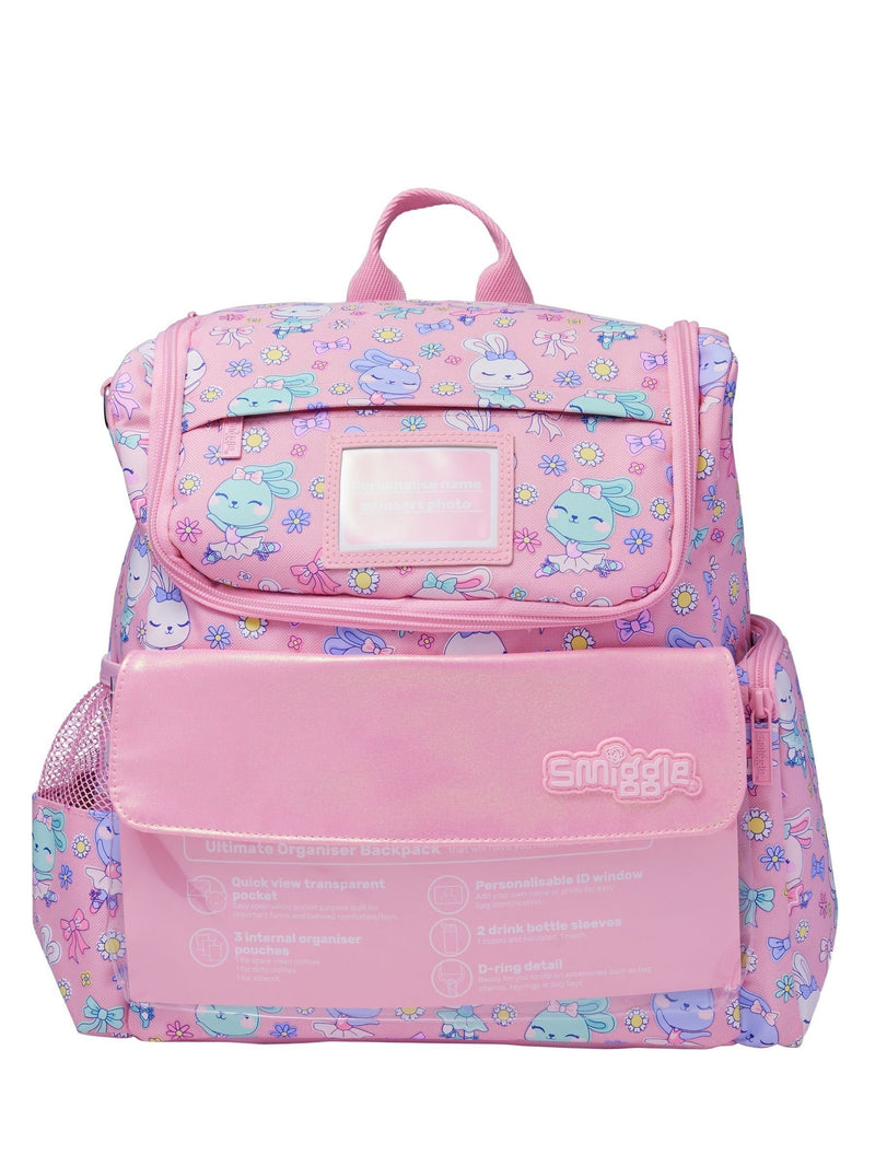 Smiggle Pink Playtime Daycare Backpack