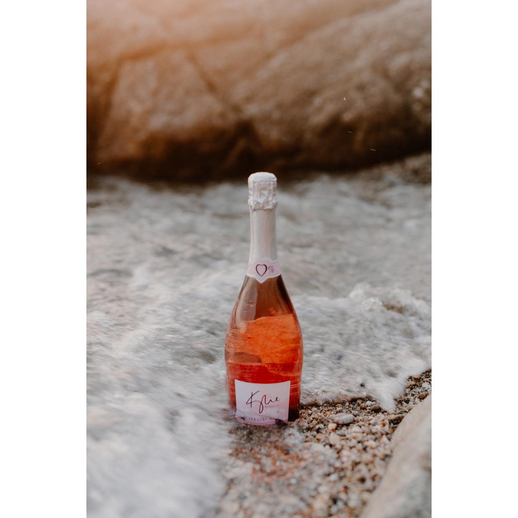 Kylie Minogue 0.0% Alcohol Free Sparkling Rosé Wine 75cl - British product