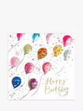 Woodmansterne Ballons Flug Geburtstagskarte (britische Marke)