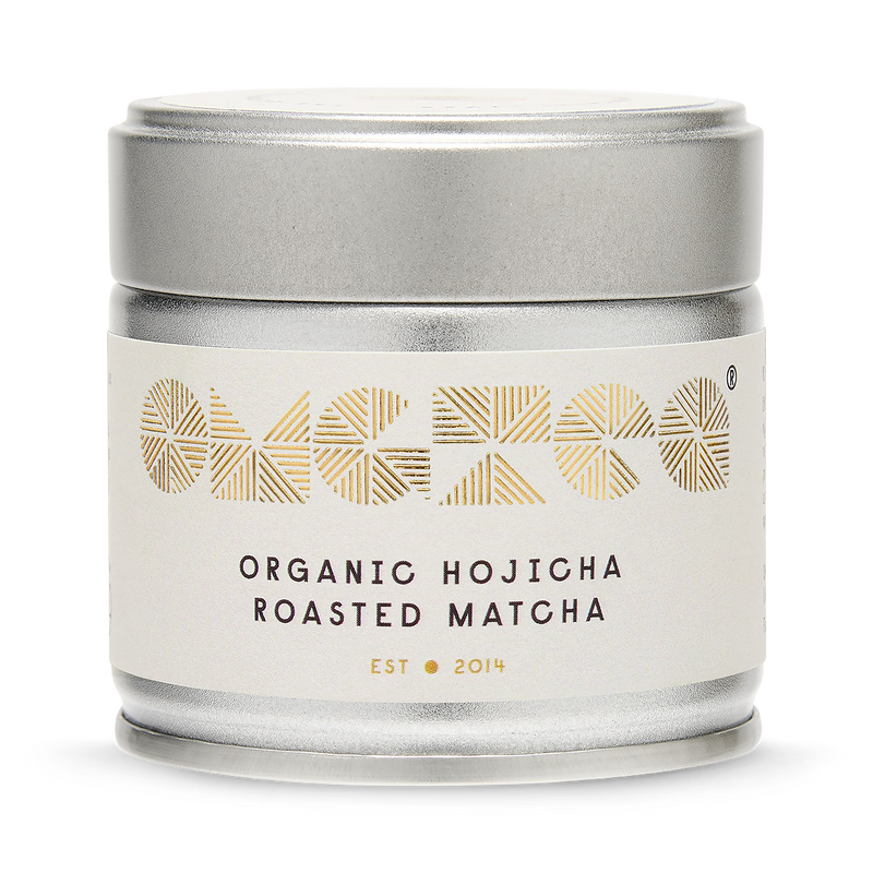 OMGTea organic hojicha roasted matcha green tea 30g - British product