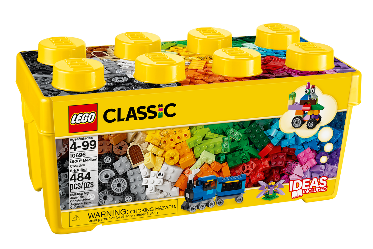 Lego Medium Creative Brick Box 484 Pieces, UK version