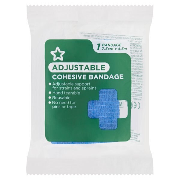 Superdrug Cohesive Bandage 7.5cm x 4.5m