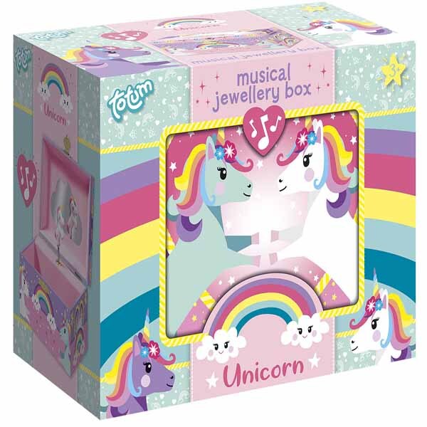 Totum Unicorn Musical Jewellery Box - British product