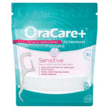 OraCare+ Sensitive Flossers x30 dental accessories & floss Sainsburys   