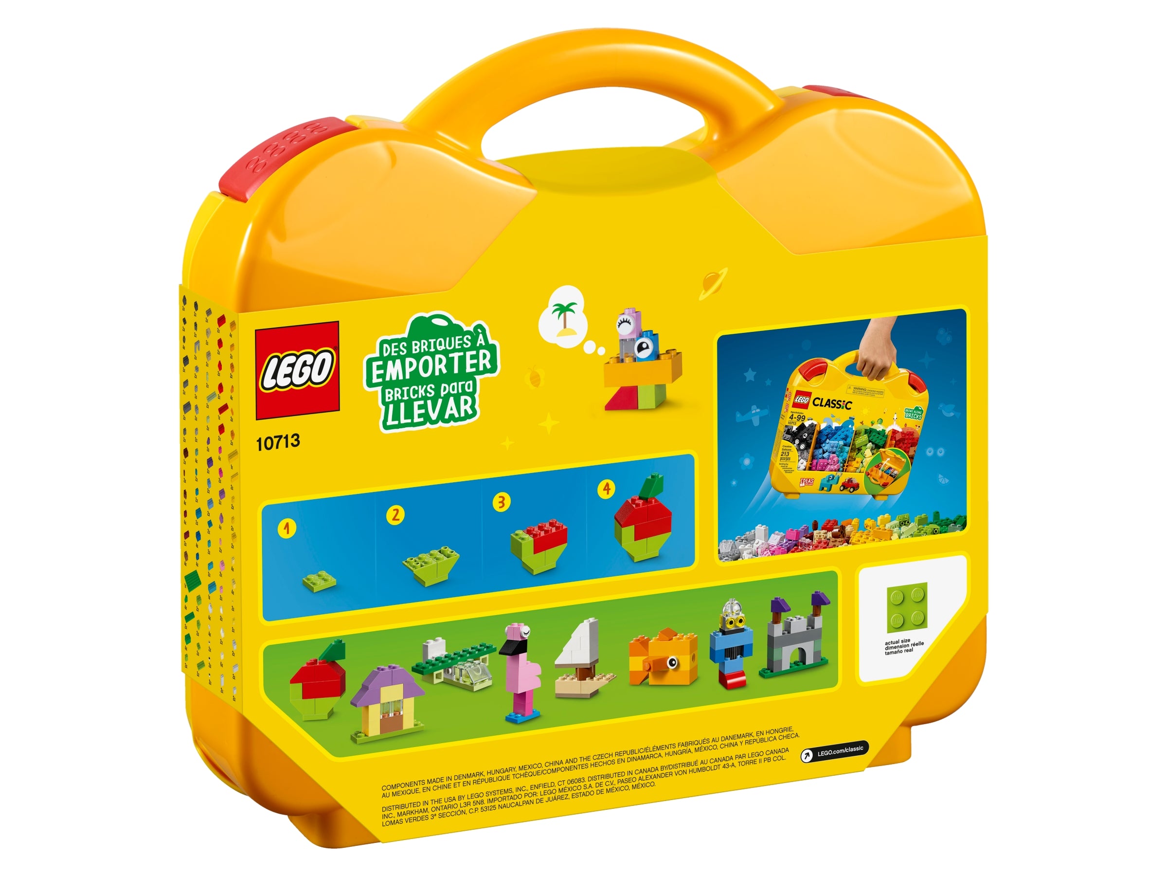 LEGO Classic Creative Suitcase - British product