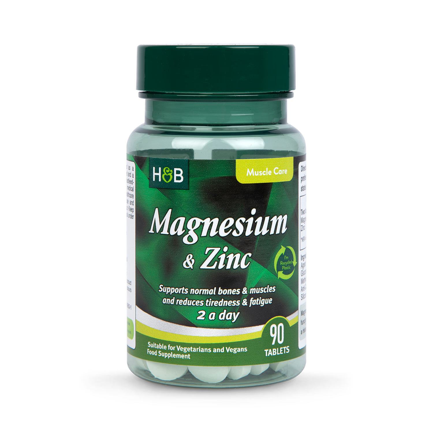 Holland & Barrett Magnesium Zinc Tablets 90 count, UK version
