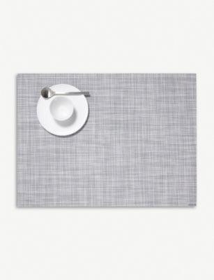 Chilewich Basketweave mini vinyl placemat 36x48cm (British brand)
