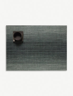 Chilewich Ombré rectangle vinyl placemat 36x48cm - British product