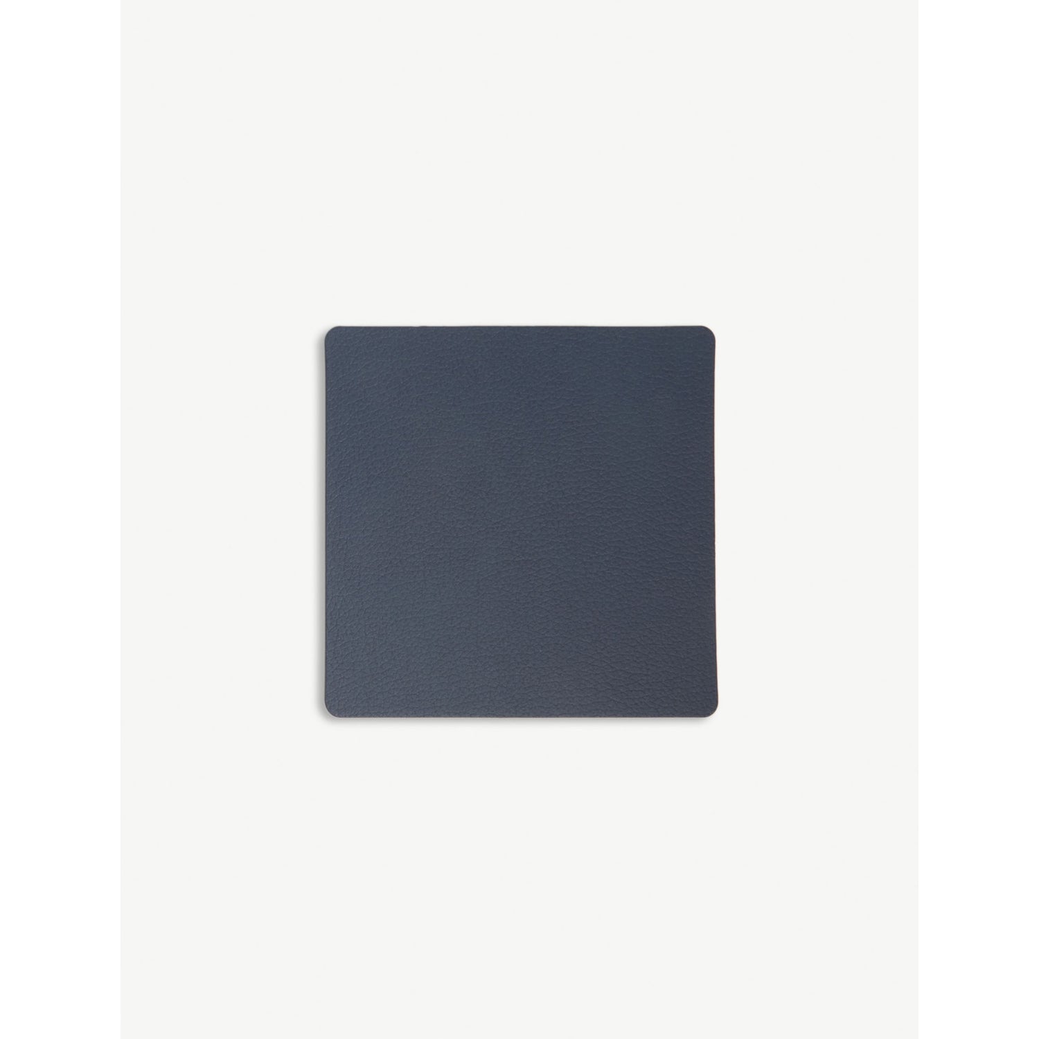 Lind DNA Nupo square leather coaster 10cm, UK version