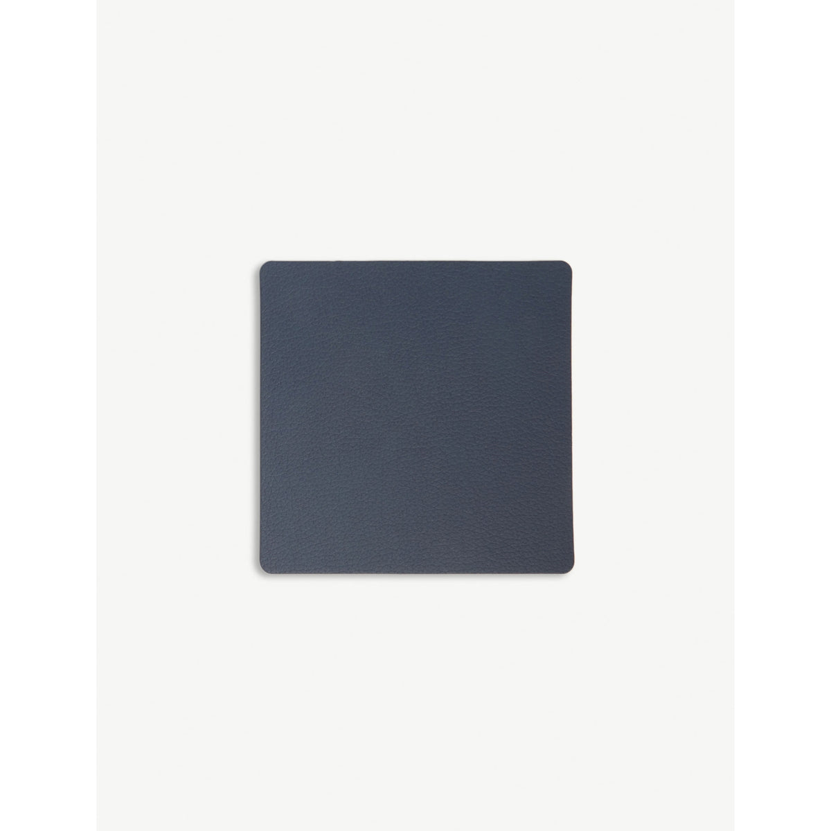 Lind DNA Nupo square leather coaster 10cm, UK version