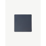 Lind DNA Nupo square leather coaster 10cm, UK version