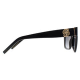 Hugo Boss BOSS 1744/S schwarze Sonnenbrille mit Verlaufsgläsern, importiert aus Großbritannien