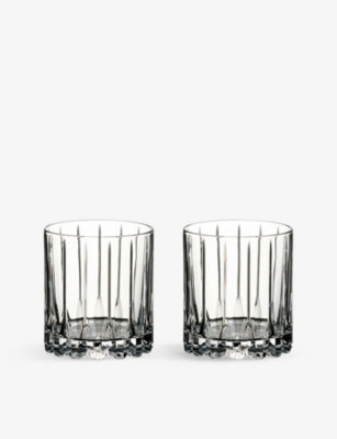 Riedel crystal neat glasses set of two 174ml, imported from the UK