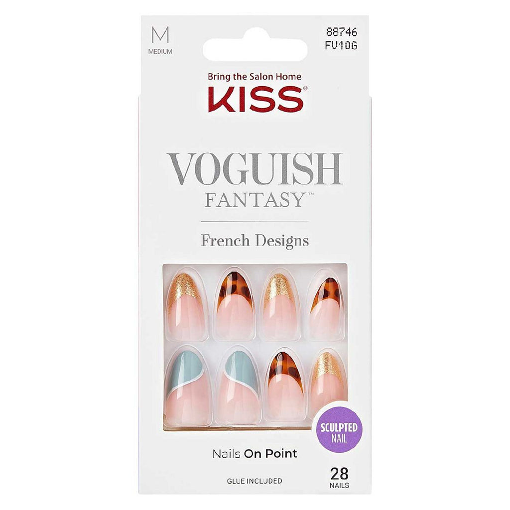 Kiss Voguish Fantasy French Nails Charmante