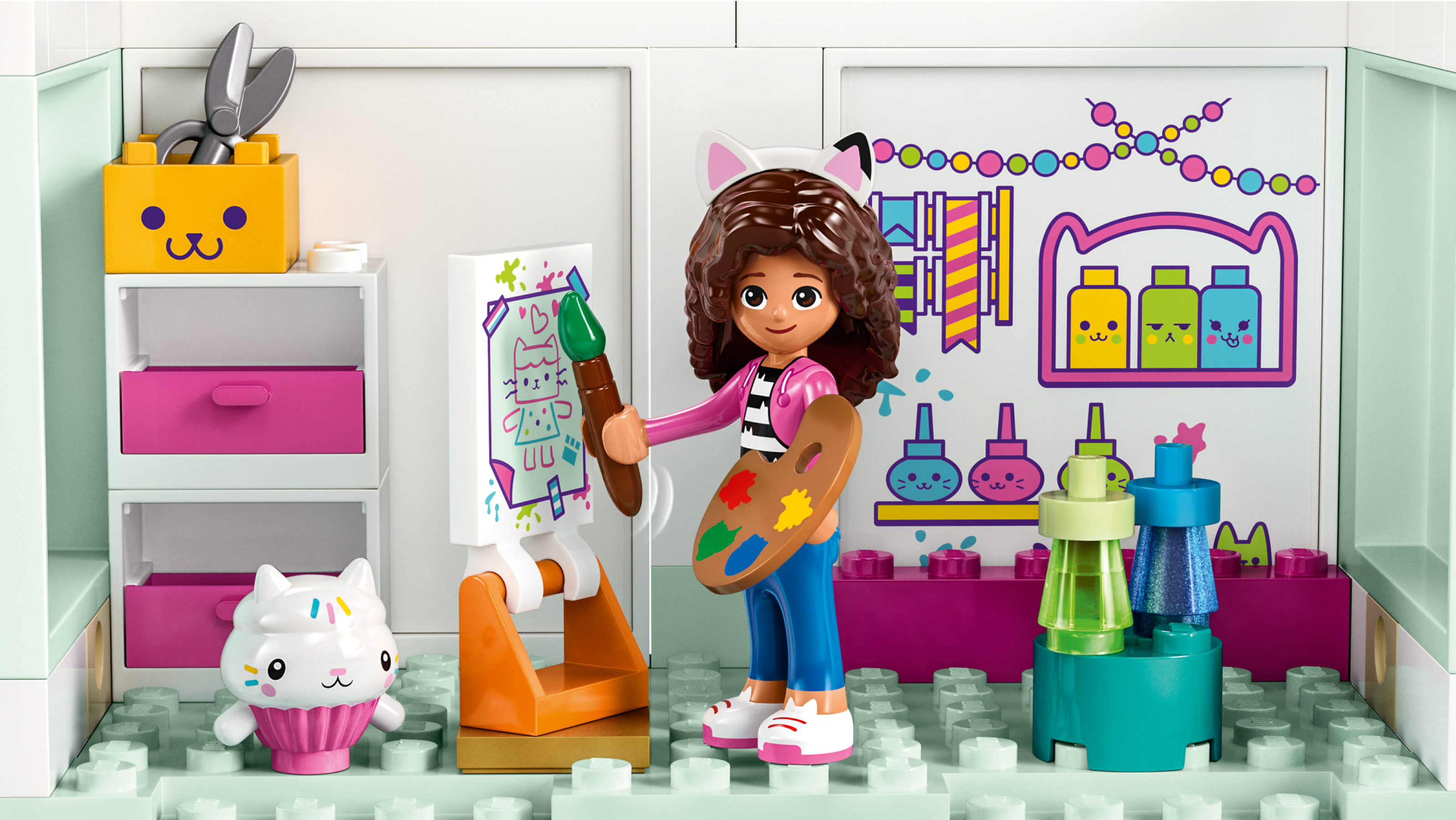 LEGO Gabby's Dollhouse Playset 498 pieces, UK version