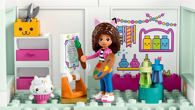 LEGO Gabby's Dollhouse Playset 498 pieces, UK version
