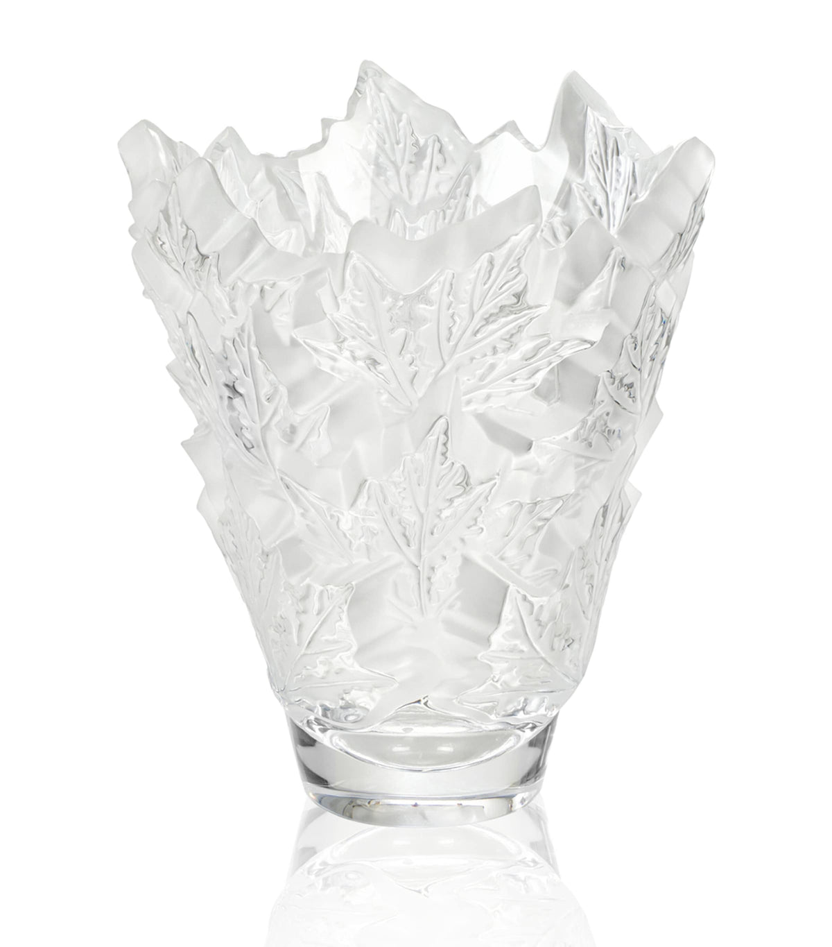 Lalique Champs-Élysées crystal vase 33cm, UK version