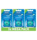 Oral-B satin tape dental floss mint x3 GOODS Boots   