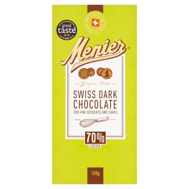 Menier Dark Chocolate   100g