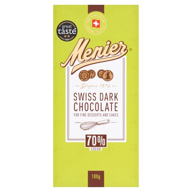 Menier Dark Chocolate   100g