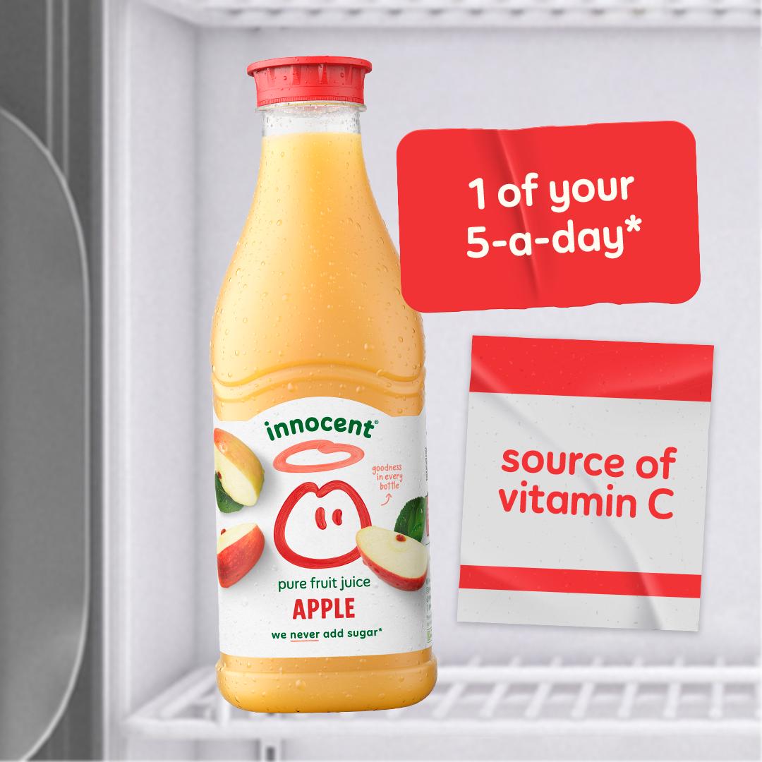 innocent apple juice 1.75L, UK version