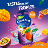 Capri-Sun soft drink Mango & Passion Fruit 330ml, imported from the UK
