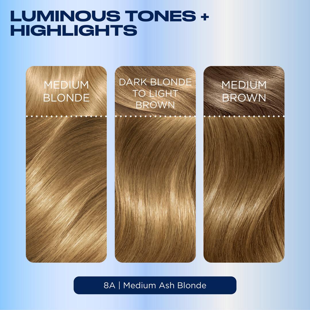 Clairol hair dye Medium Ash Blonde 8A (British brand)