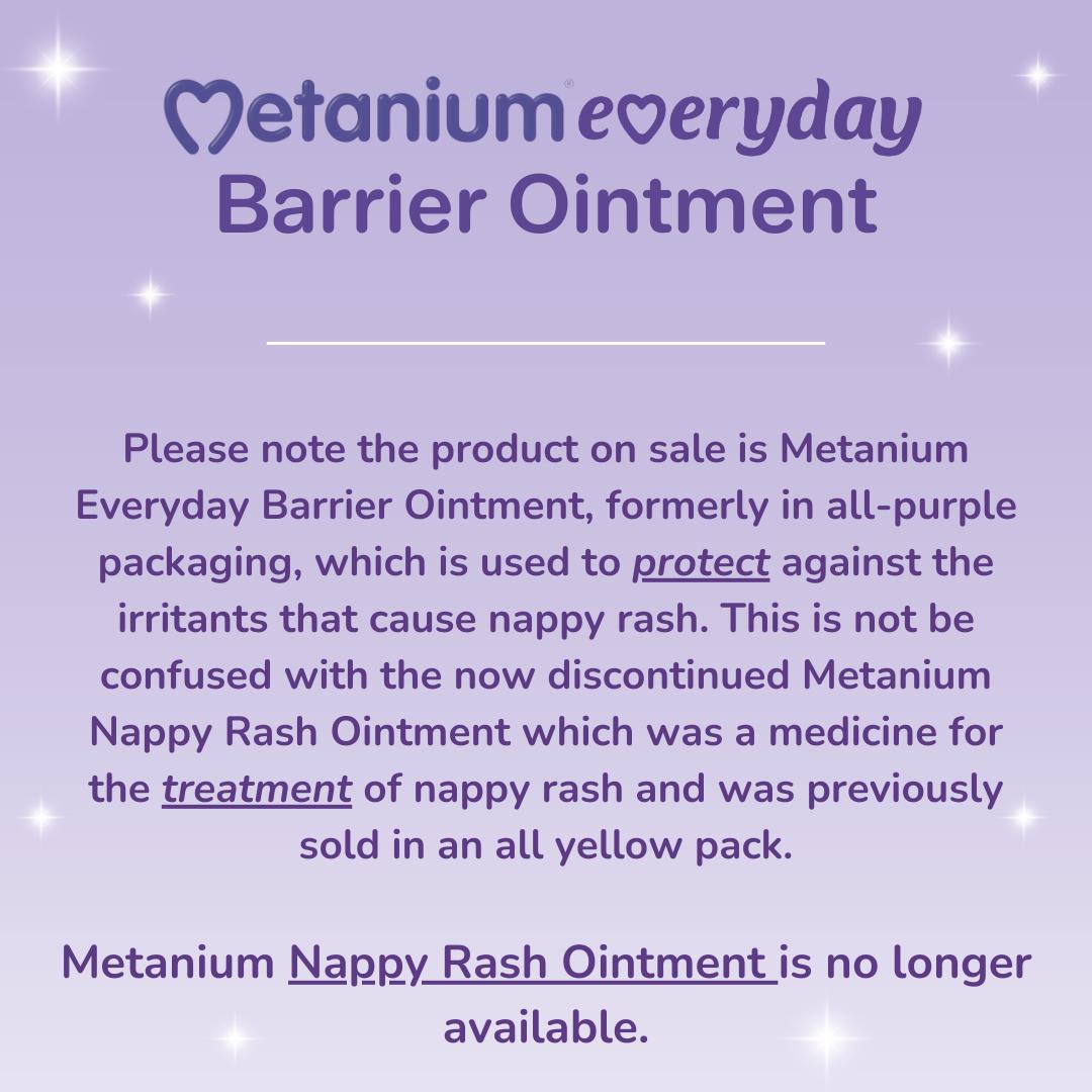 Metanium Everyday barrier ointment 40g, imported from the UK