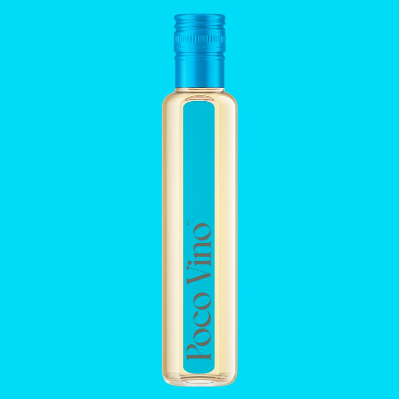 Poco Vino Sauvignon Blanc white wine 18.7cl, UK version