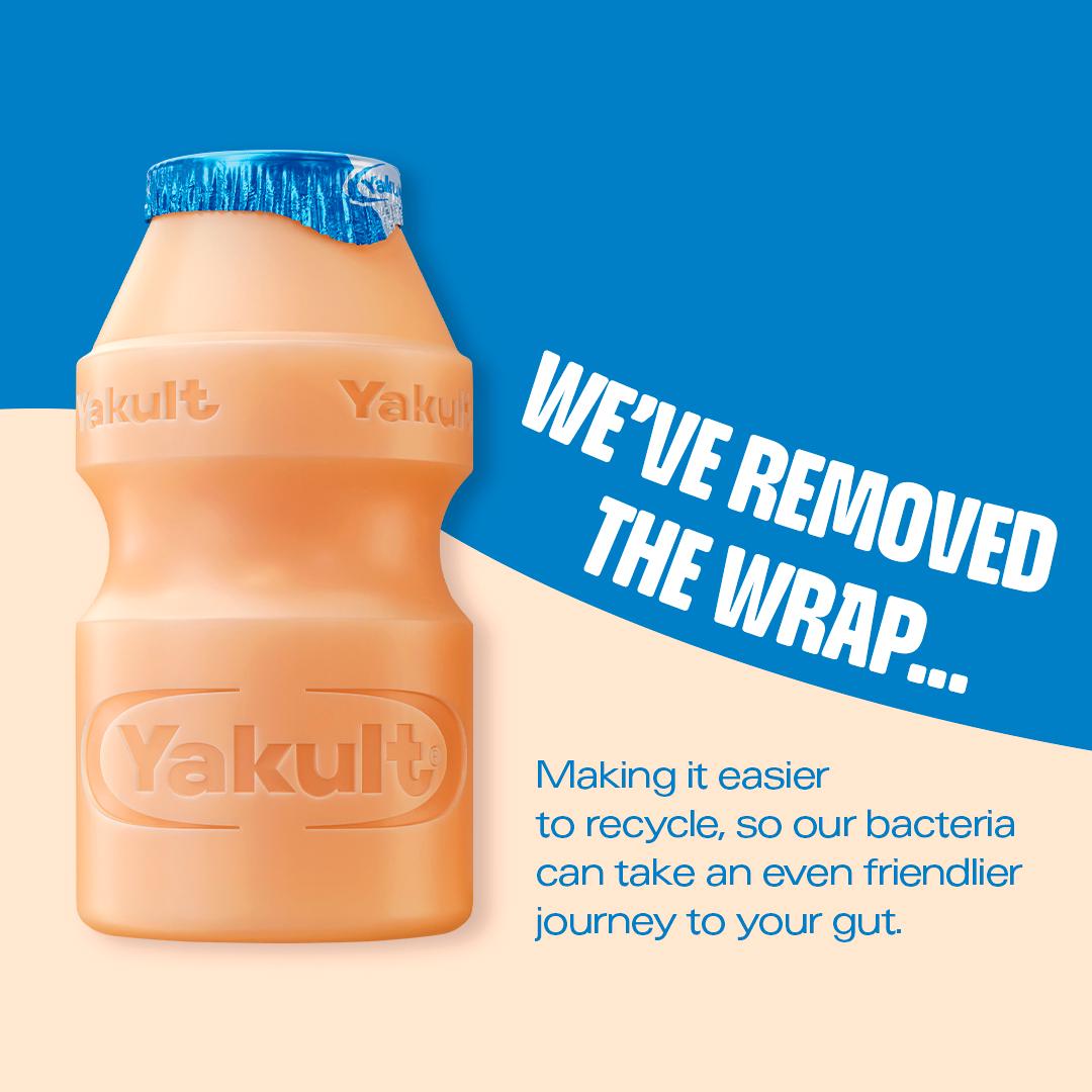 Yakult Balance probiotic drink 65ml bottles (British brand)