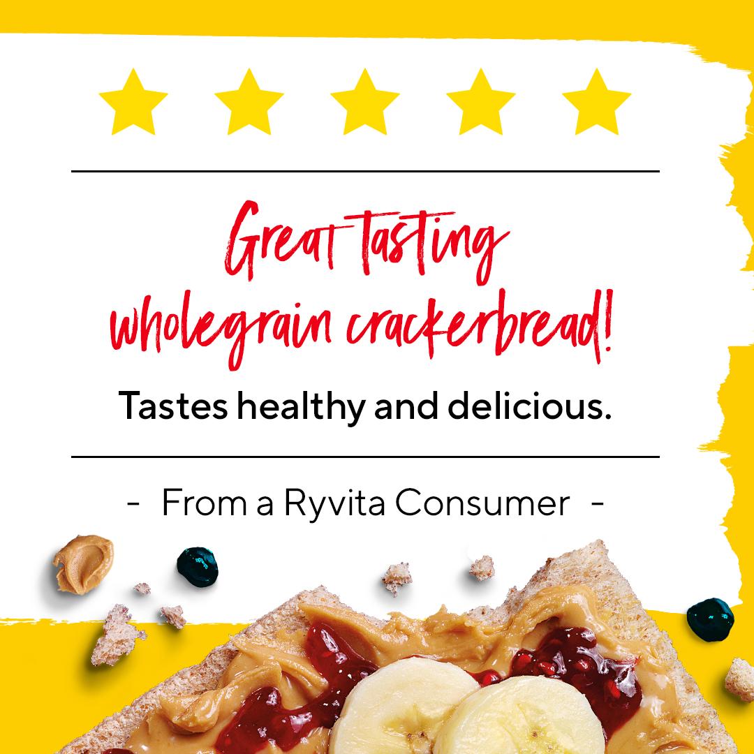 Ryvita crackerbread wholegrain 125g (British brand)