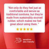 XO! by Flo ultra-thin vegan condoms x12, imported from the UK