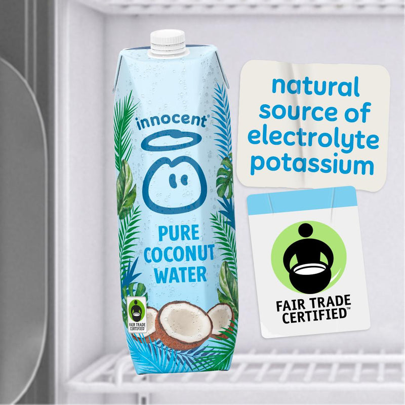 Innocent 100% Pure Coconut Water 1 Litre, UK version