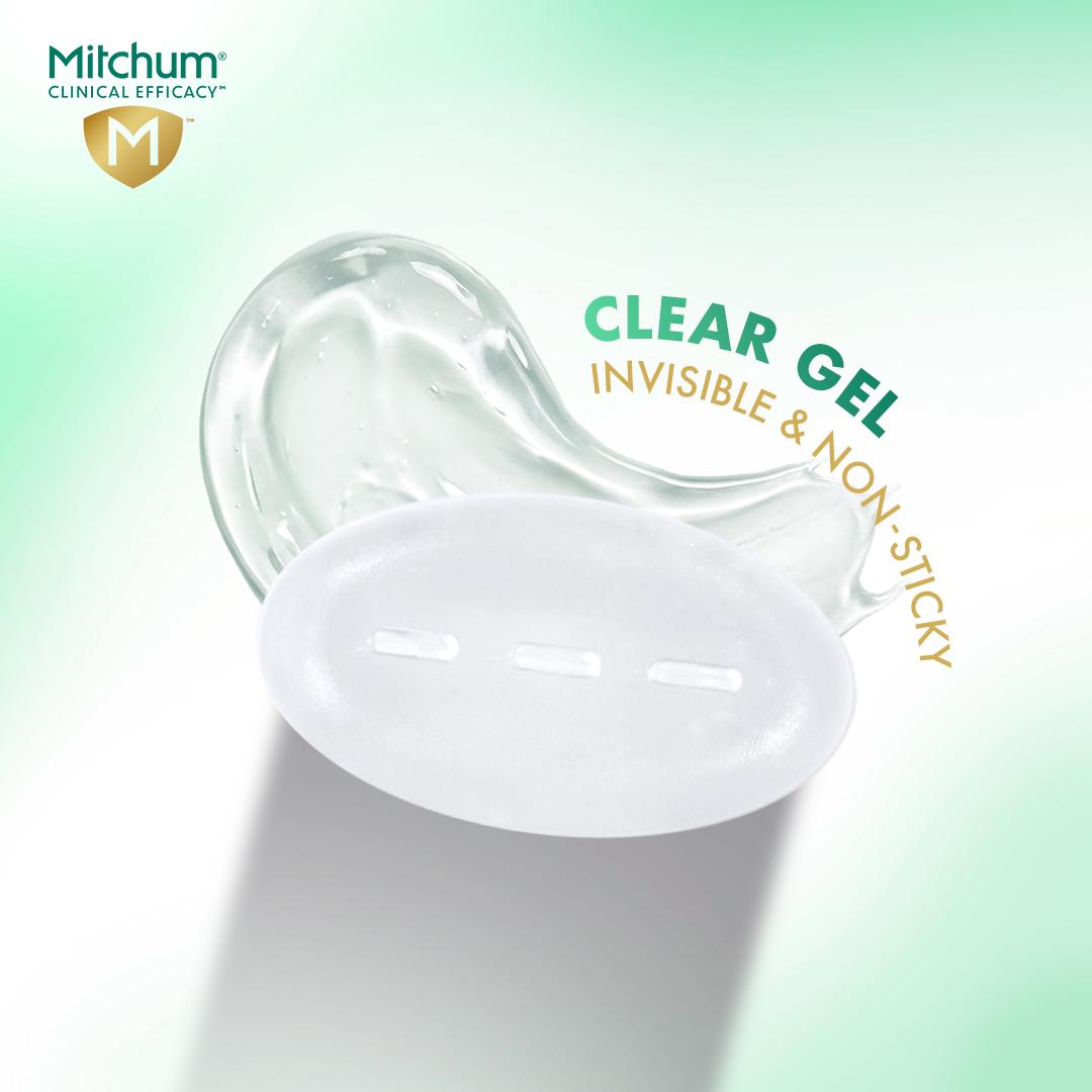 Mitchum antiperspirant deodorant powder fresh clear gel 57g (British brand)