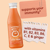 innocent Plus Citrus Shield orange carrot juice 750ml, imported from the UK