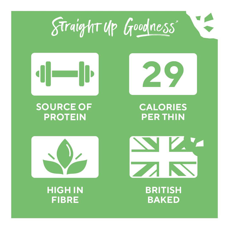 Ryvita flatbread crackers rosemary & sea salt 125g, UK version