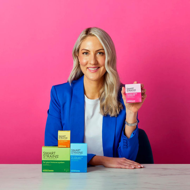 Smart Strains vaginal probiotic 30 capsules, imported from the UK