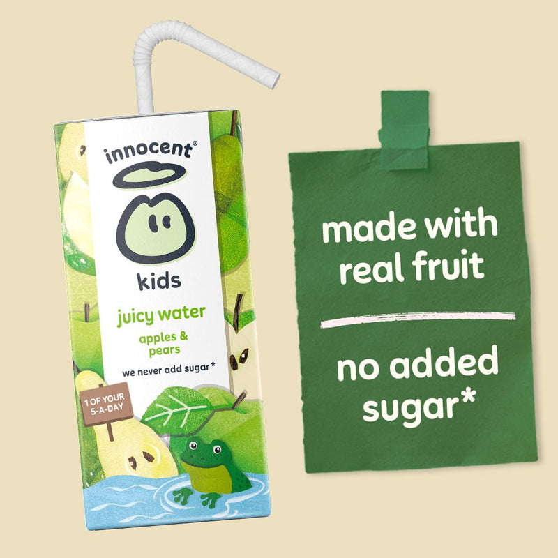 Innocent kids juicy water Apples & Pears 3x200ml, UK version